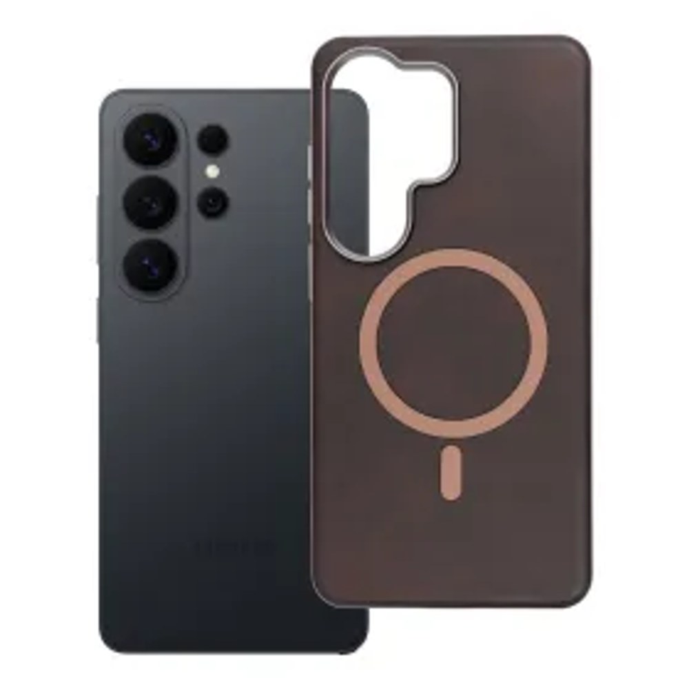 Pouzdro pro Samsung S26 ULTRA Gentleman Mag Cover kompatibilní s MagSafe brown