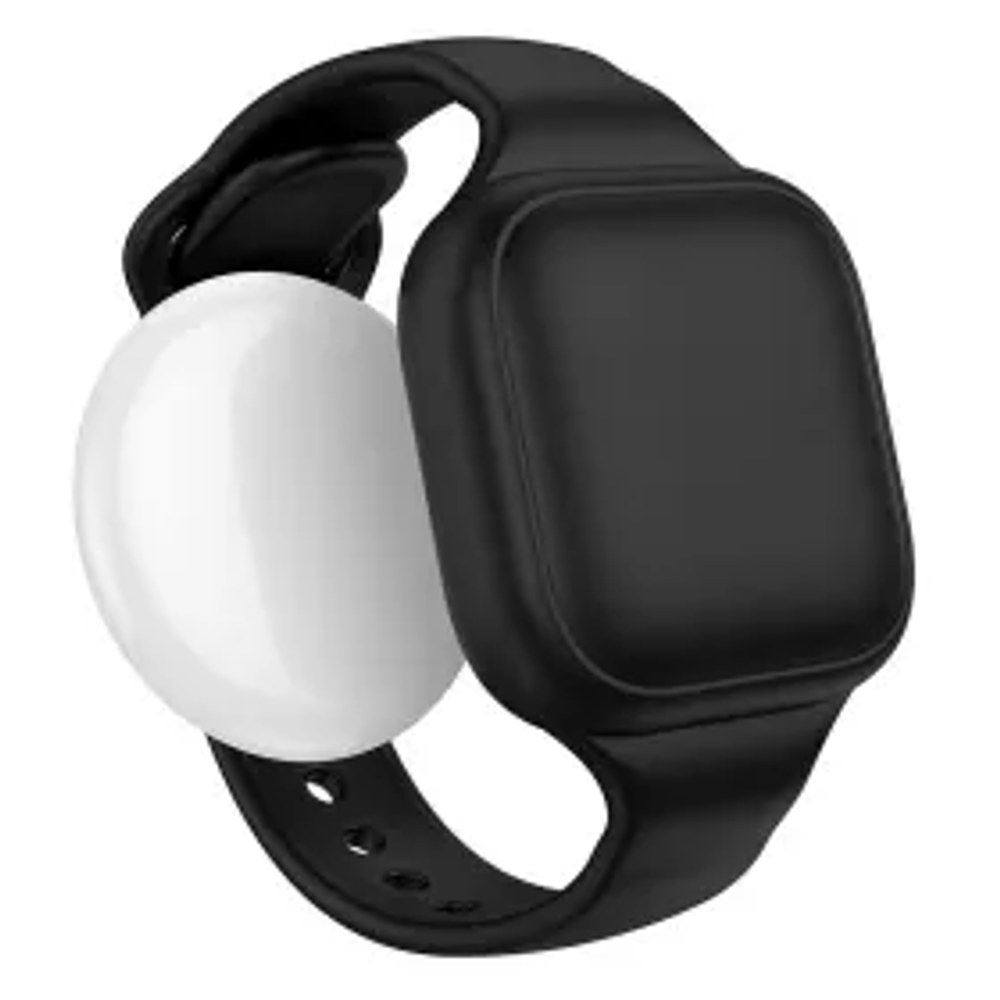 Lokátor kompatibilní s náramkem Apple Find My Hoco E91E černé barvy