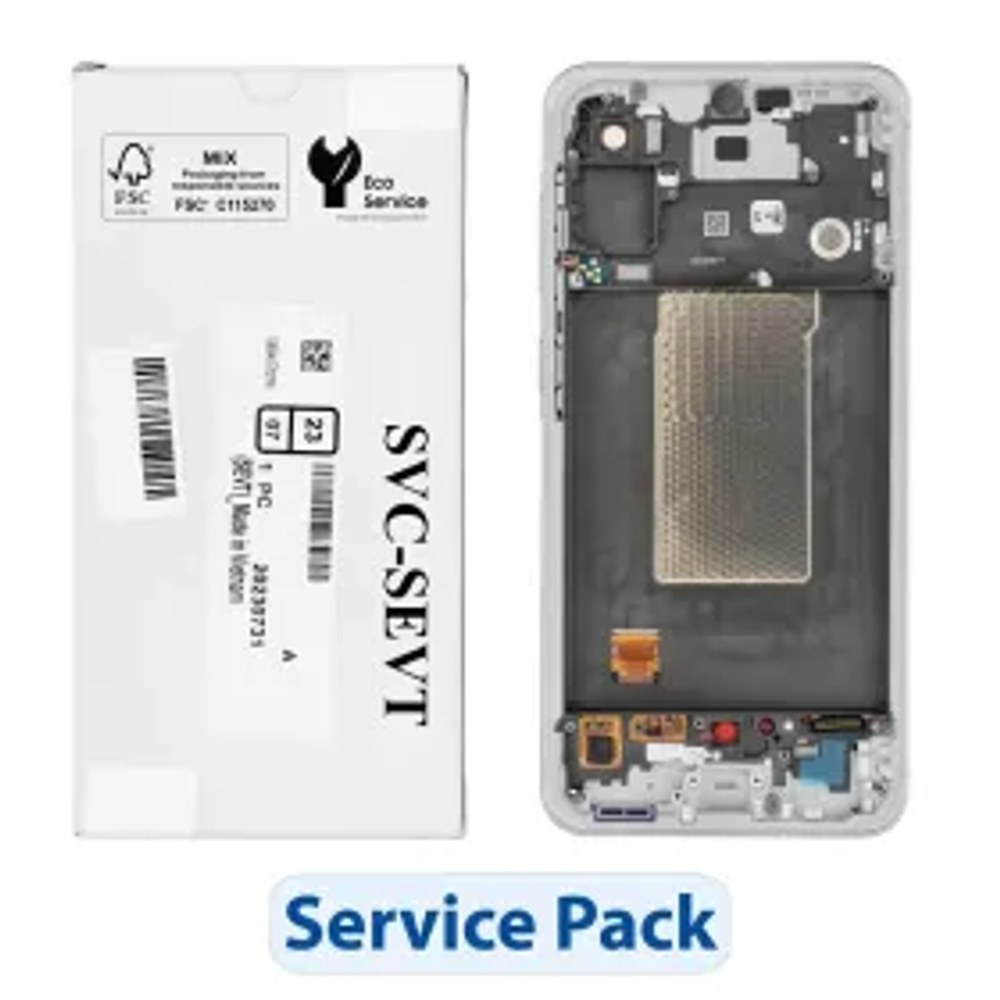 ServicePack LCD displej pro SAMSUNG A56 5G A566B Gray GH82-36829B