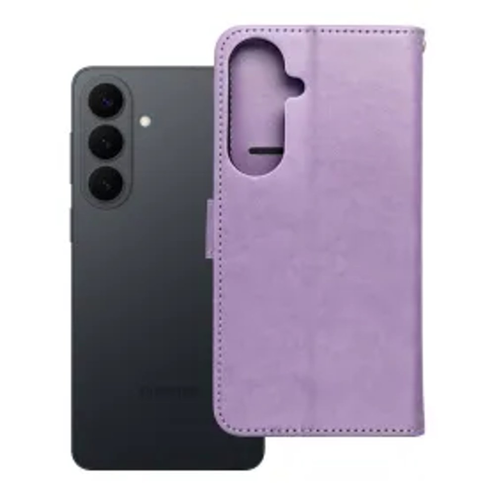 MEZZO Pouzdro typu kniha pro SAMSUNG S26 Plus dreamcatcher fialové