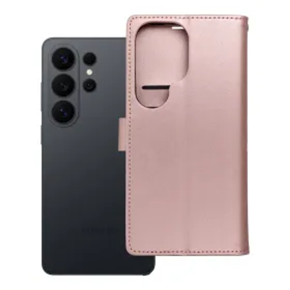 MEZZO Pouzdro typu kniha pro SAMSUNG S26 Ultra mandala rose gold