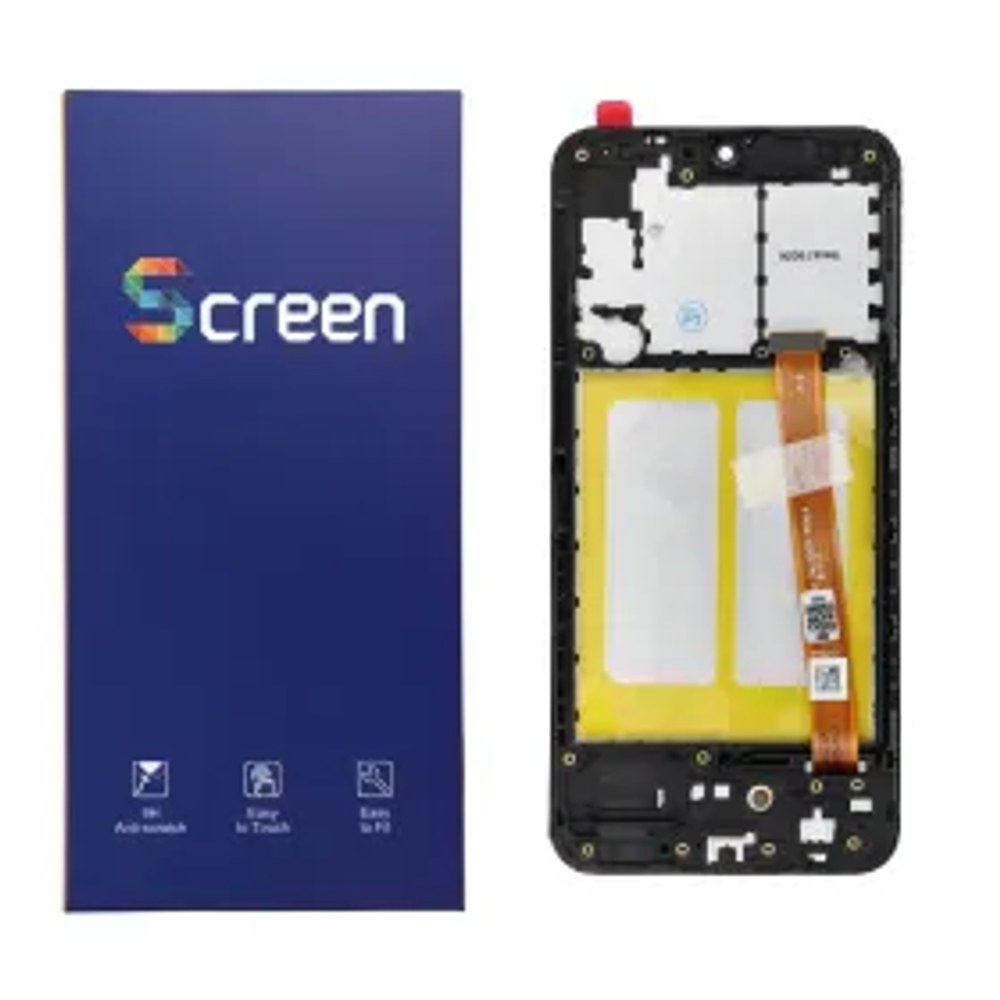 OG LCD displej pro SAMSUNG A20E A202F OEM s rámečkem