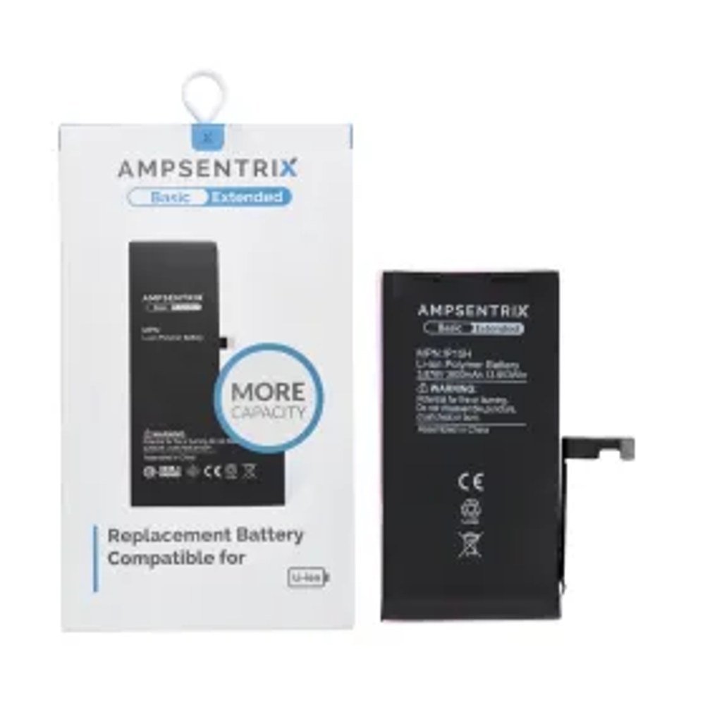 Baterie AmpSentrix Basic pro iPhone 15 (vysoká kapacita 3600 mAh)