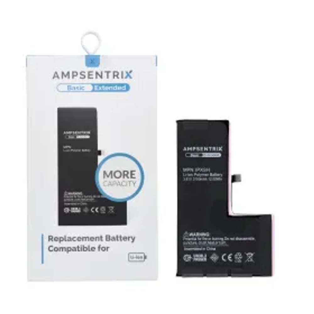 Baterie AmpSentrix Basic pro iPhone XS (vysoká kapacita 3150 mAh)