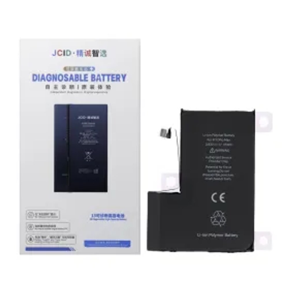 JCID Diagnostikovatelná (použitá) baterie pro iPhone 12 Pro Max 4530 mAh (vysoká kapacita)