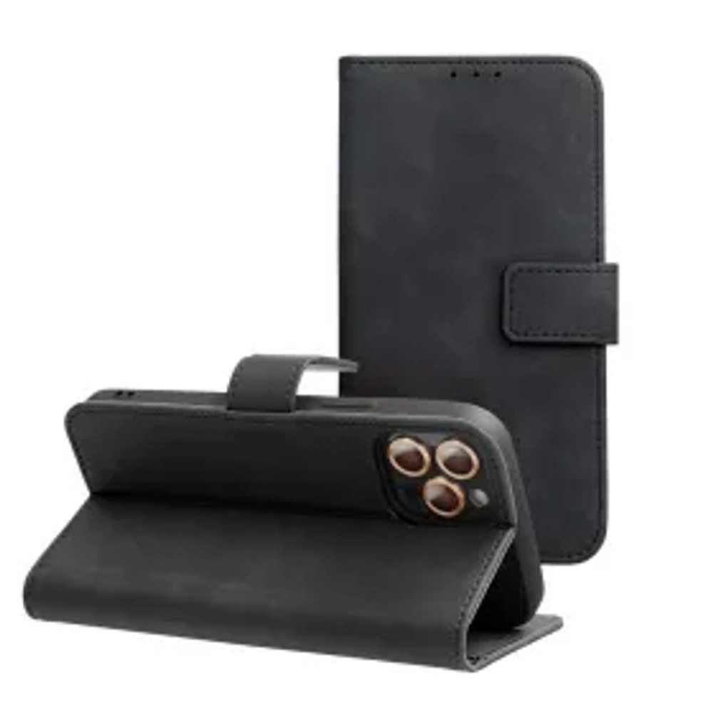Flipové pouzdro pro Samsung A57 5G Tender Book černé