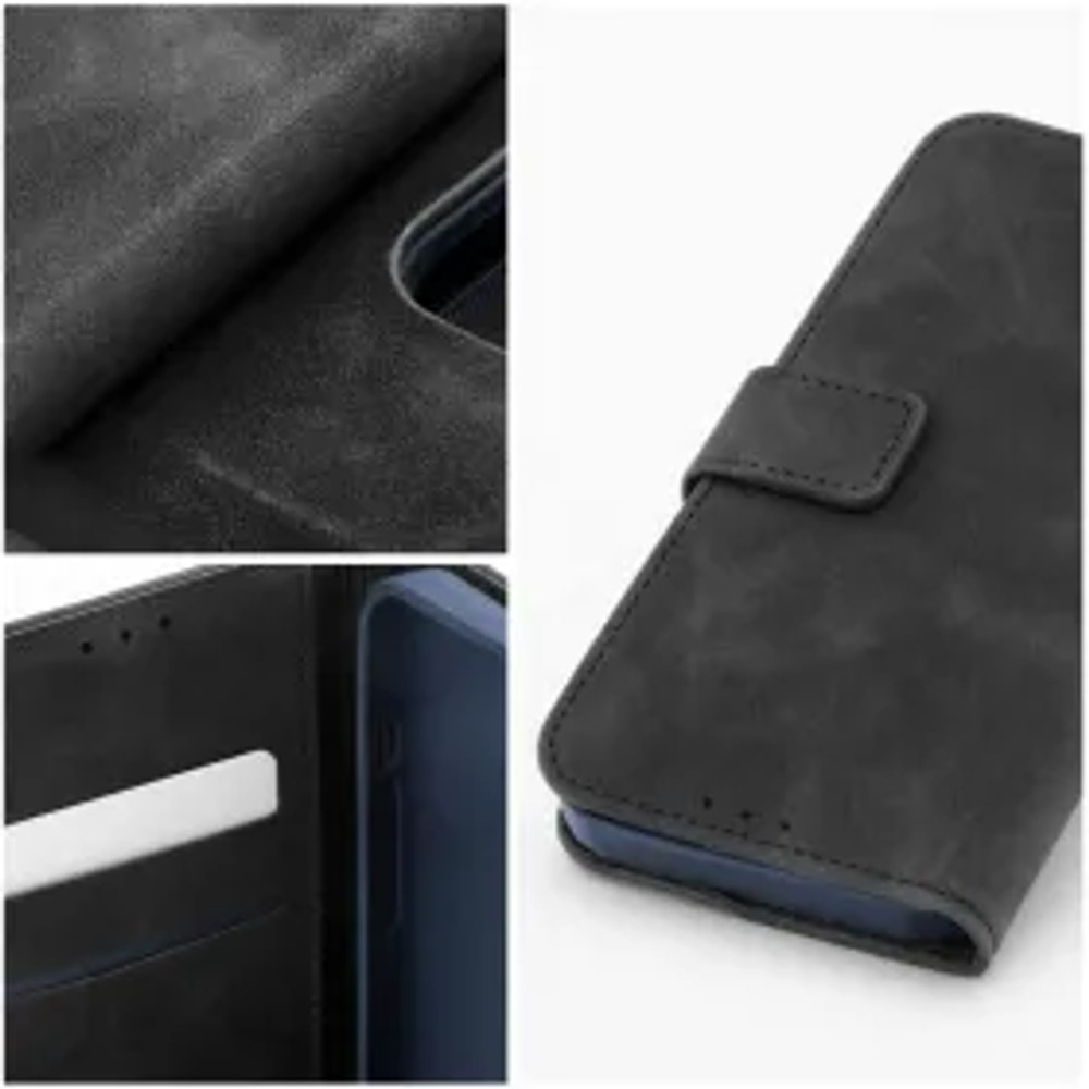 Flipové pouzdro pro Xiaomi Redmi NOTE 15 PRO 5G Tender Book černé