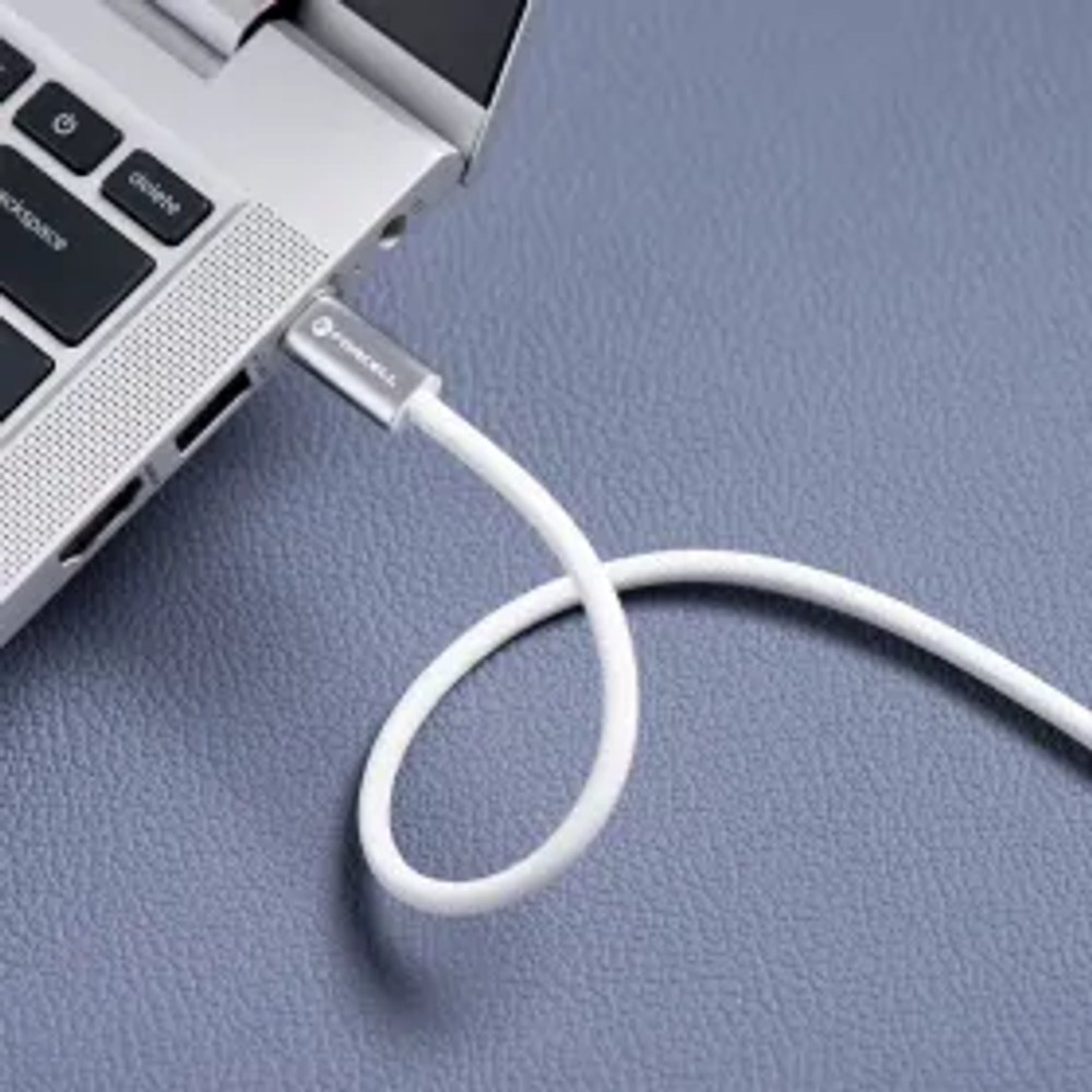 Kabel USB C na USB C F-Energy QC4.0 PD 5A 240W Cafule Color 2 m CBN1 bílý