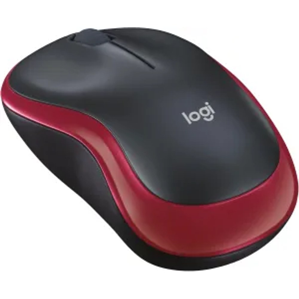 Bezdrátová myš Logitech 2,4G 1000 dpi M185 červená
