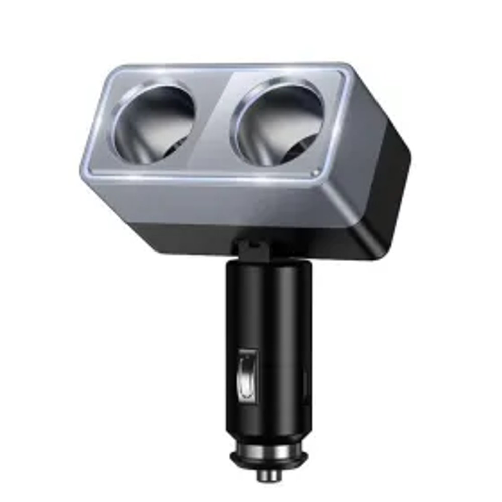 Chytrá nabíječka do zapalovače Hoco 2 porty zapalovače max. 240W/24V Z65 černá