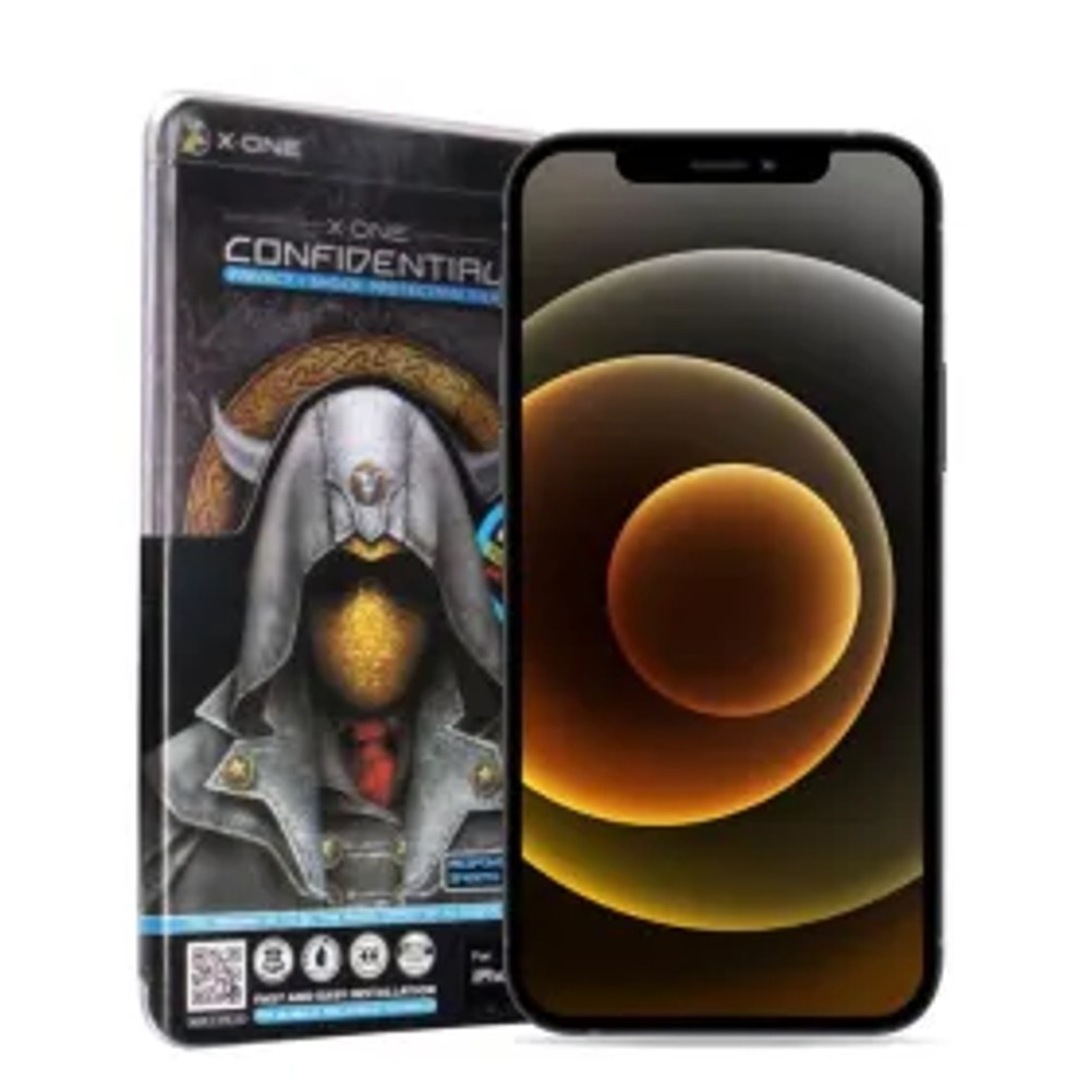 X-ONE Full Cover Extra Strong Privacy - pro SAMSUNG S26 ULTRA (plné lepidlo) tvrzené sklo 9H