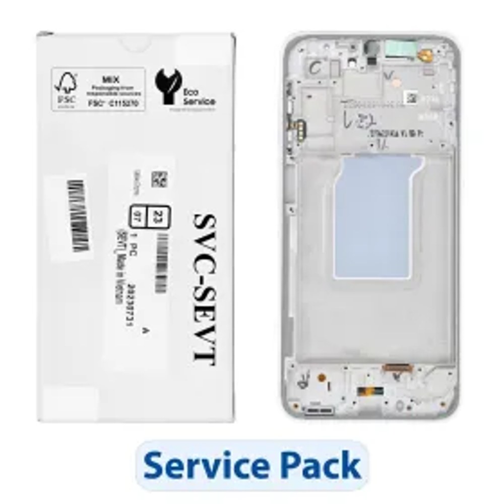 ServicePack LCD displej SAMSUNG A26 5G A266B White GH82-37049B