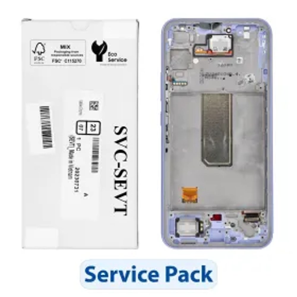Servisní balení LCD displej SAMSUNG A34 5G A346B Purple GH82-31200D