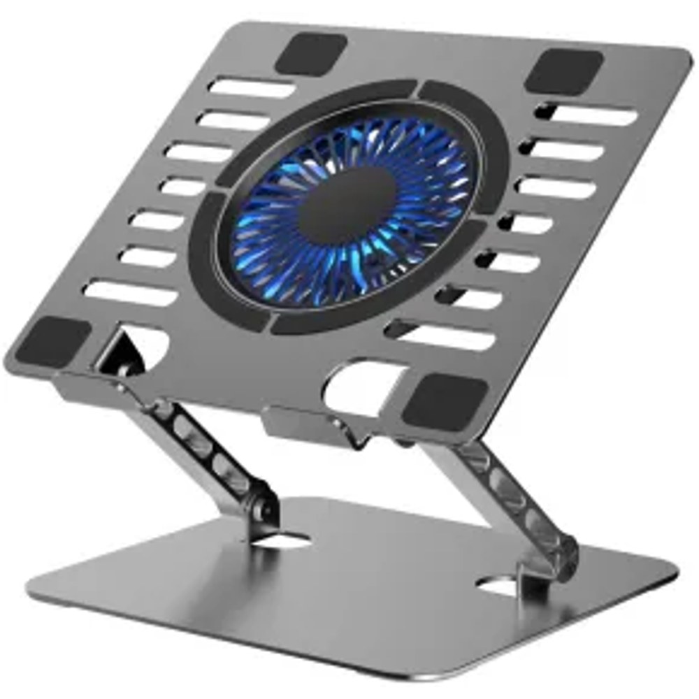 Chladicí stojan regulovaný pro notebook ART P12 1 x USB A LED hliníkový