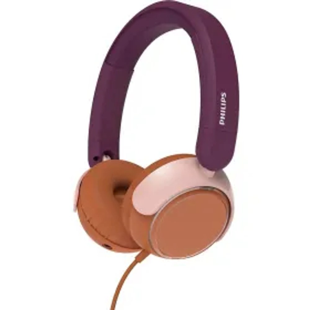Drátová sluchátka Jack 3,5 mm Philips pro děti TAK2000MP/00 purple magenta