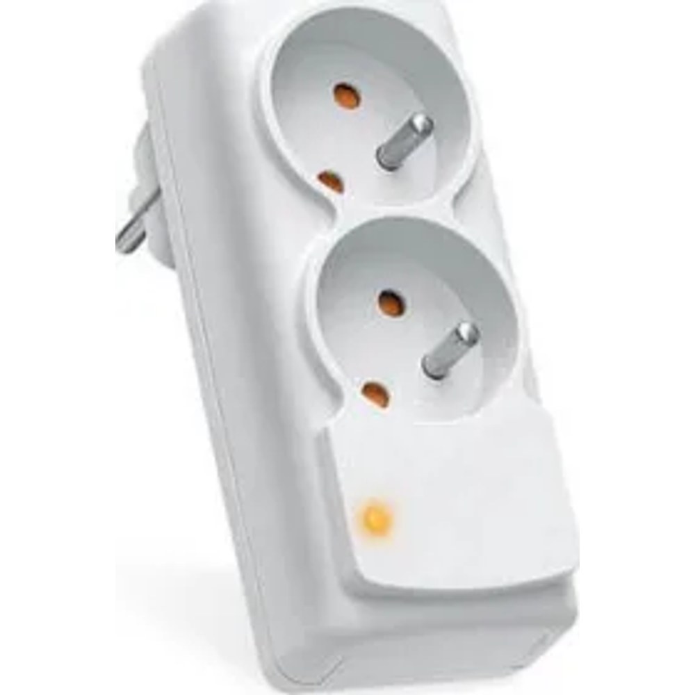 Prodlužovací kabel 2 zásuvky ACAR Mini AGD 16A šedý