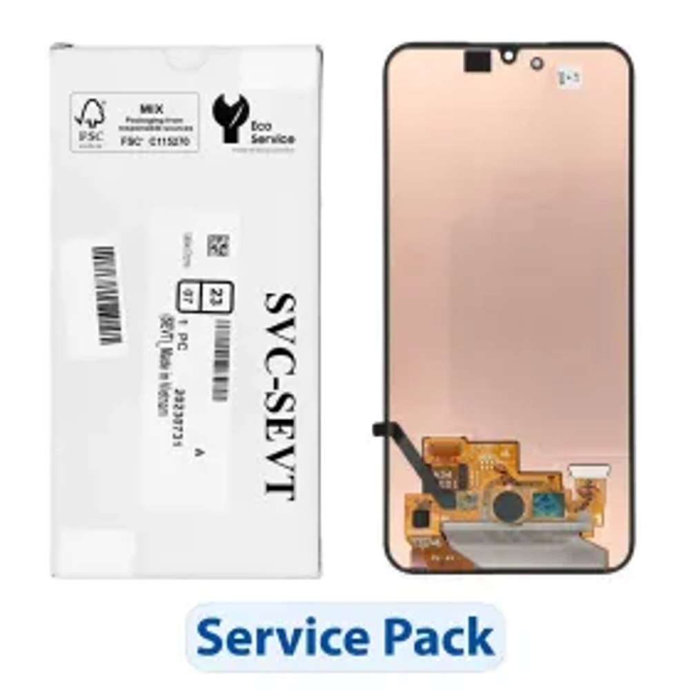 ServicePack LCD displej pro SAMSUNG A34 5G A346B GH82-31235A bez rámečku