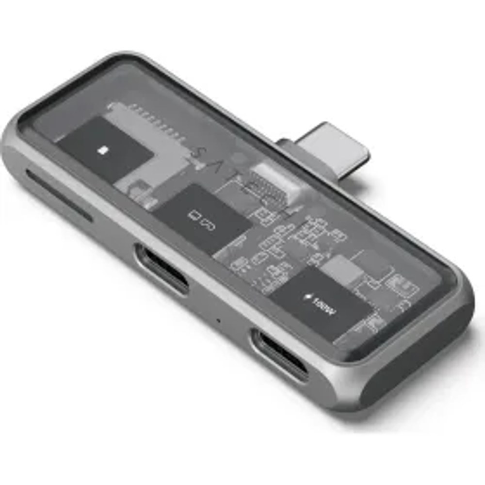 Adaptér HUB 3v1 USB C Satechi Mobile XR ST-HXRSDM vesmírně šedý