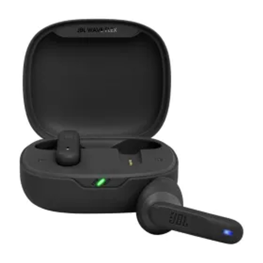 Bezdrátová sluchátka JBL Wave Flex JBLWFLEXBLK černá