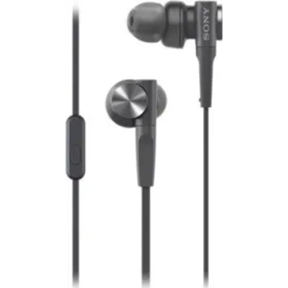 Drátová sluchátka Jack 3,5 mm Sony MDR-XB55APB černá