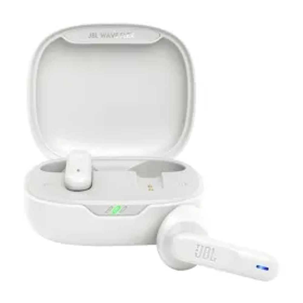 Bezdrátová sluchátka JBL Wave Flex JBLWFLEXWHT bílá