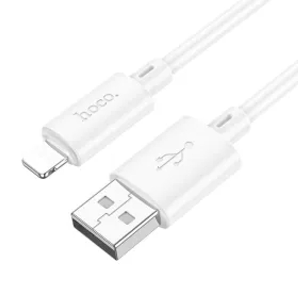 Kabel USB A na Lightning Hoco 2,4A 2 m X88 bílý