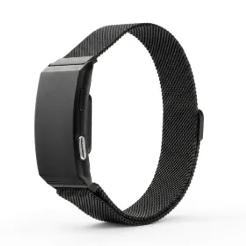 Chytrý fitness náramek s vodotěsností IP68, EKG, srdeční tep, HRV, krevní tlak, SpO2, monitorování spánku a stresu TITMO Loop I-110 černý