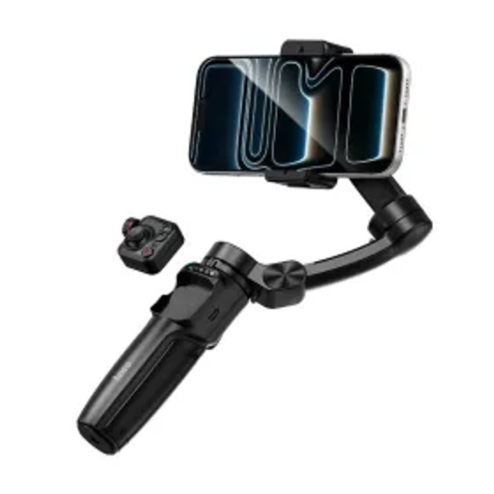 Gimbal s 3-osou stabilizací a dálkovým ovládáním Hoco K91 černý