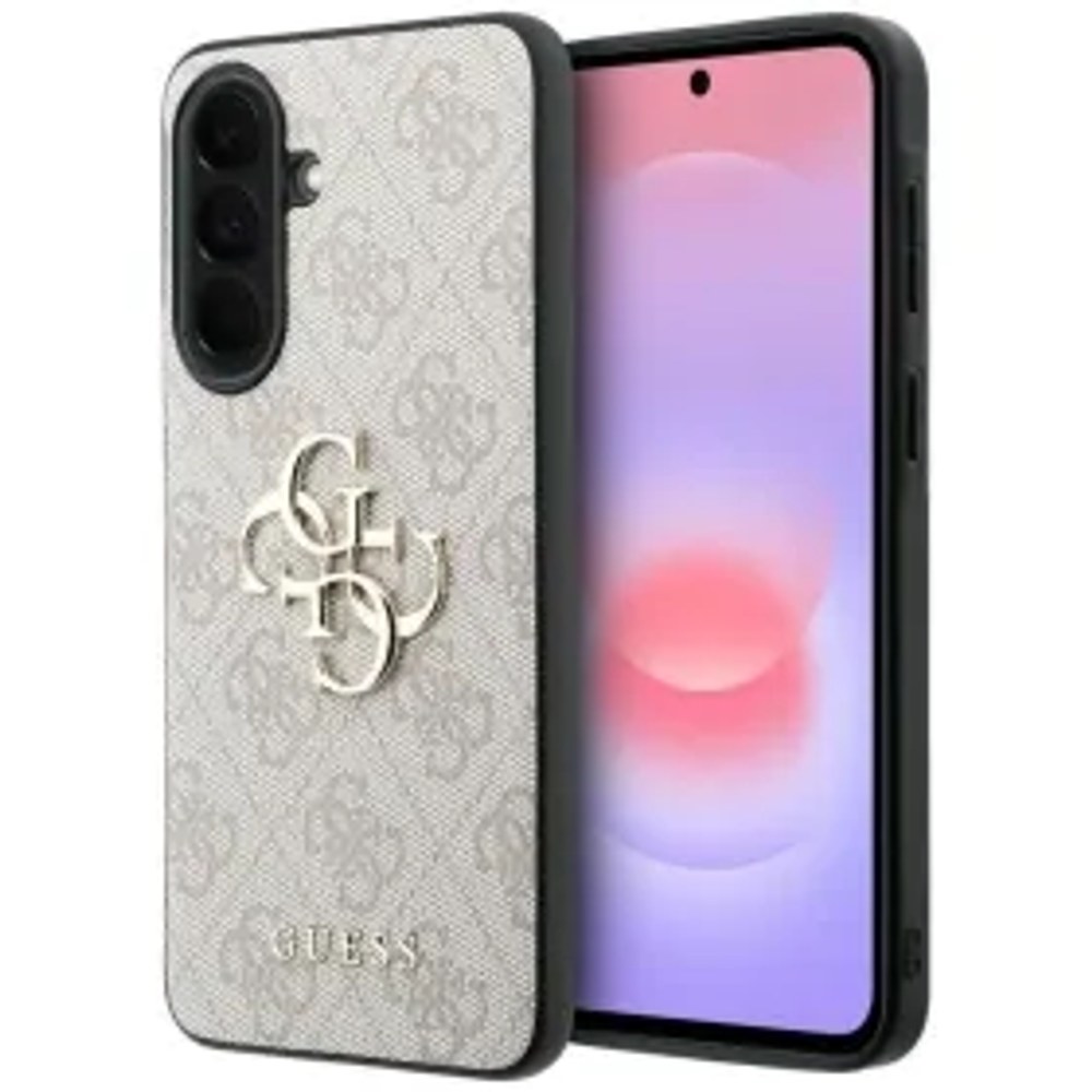 Pouzdro GUESS pro SAMSUNG Galaxy A37 GUHCSA374GMGPI (4G PU Big Logo) růžové