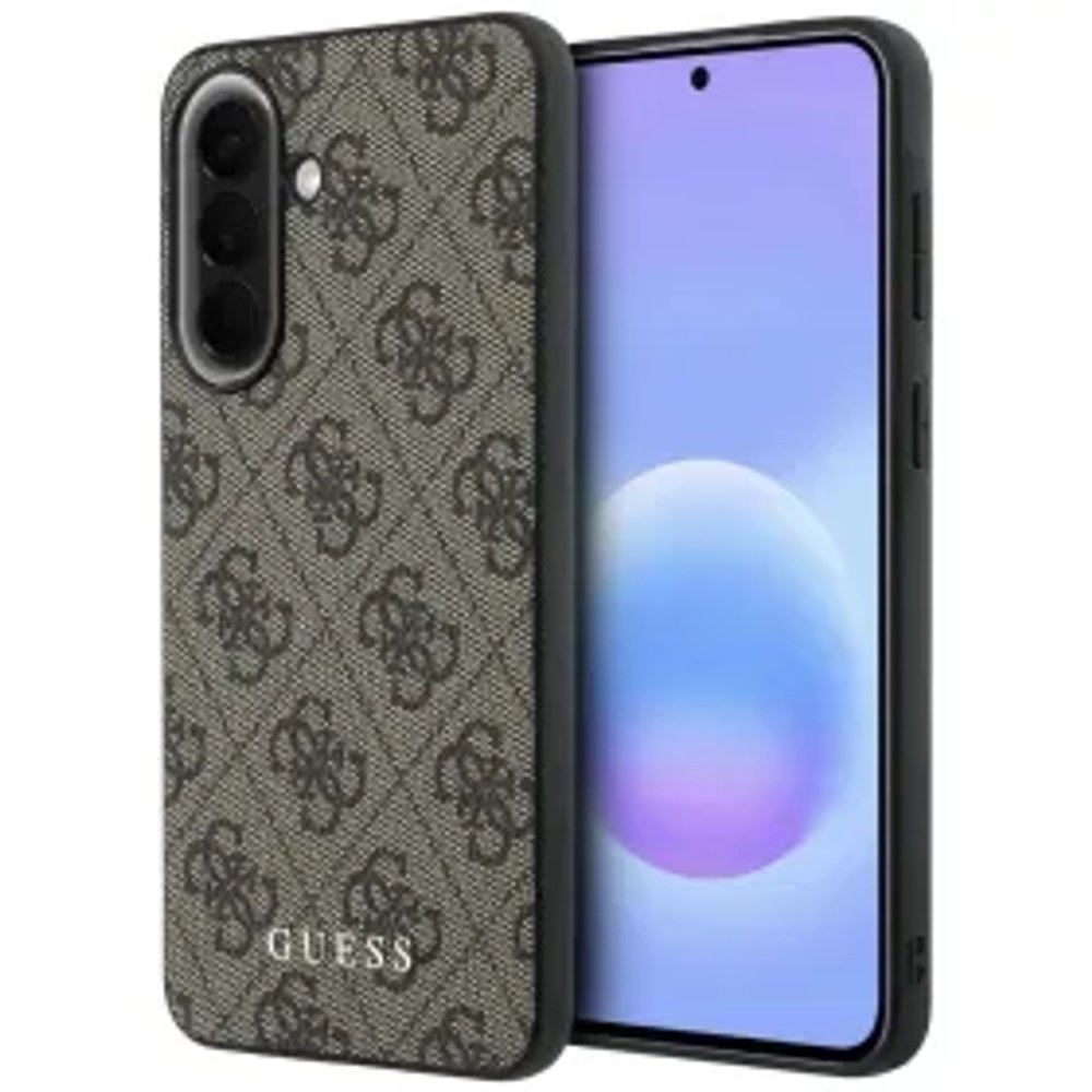 Pouzdro GUESS pro SAMSUNG Galaxy A37 GUHCSA37G4GFBR (PU 4G Classic) hnědé