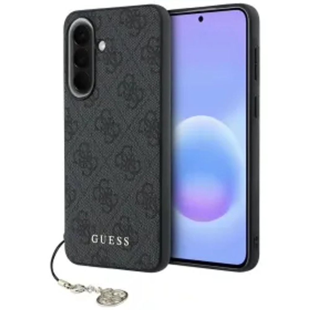 Pouzdro GUESS pro SAMSUNG Galaxy A37 GUHCSA37GF4GGR (PU 4G Classic Logo with Charm) černé