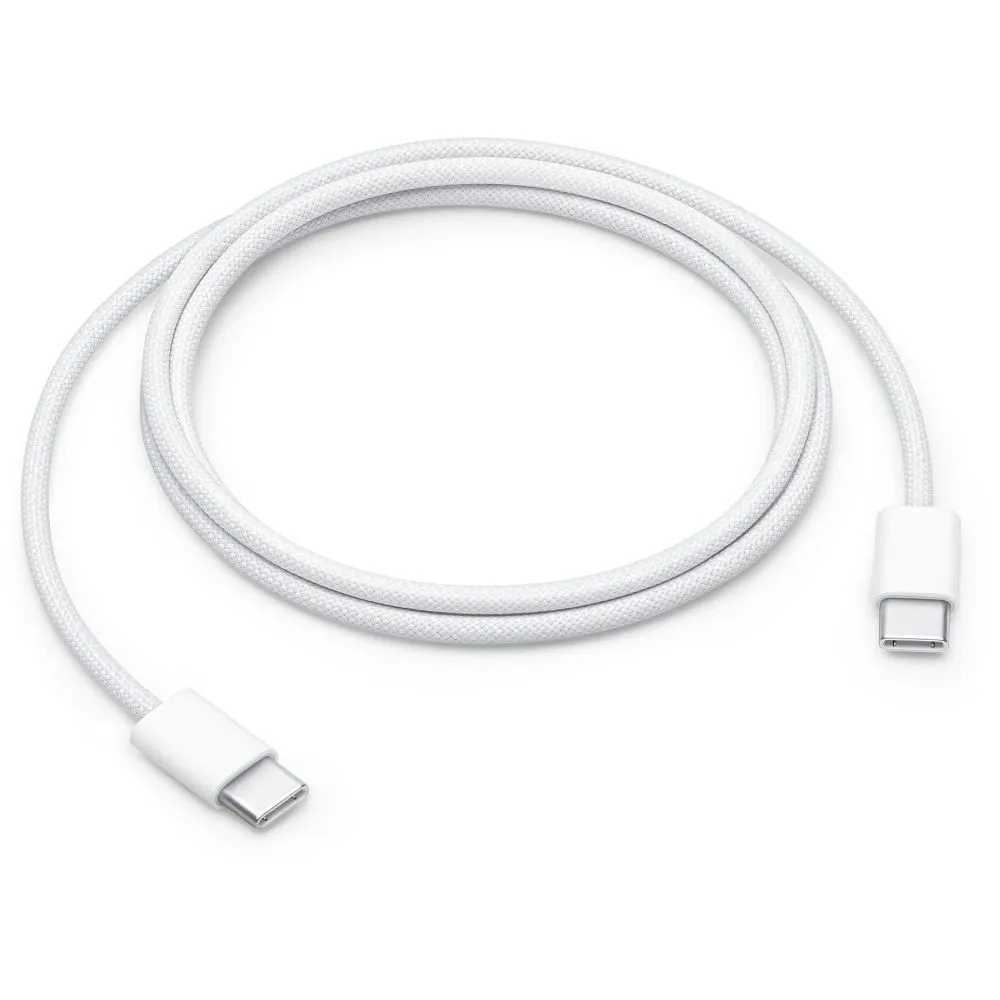 Apple originální kabel USB C na C 60W MW493ZM/A A2795 s klíčem pro SIM kartu 1m volně ložený bílý