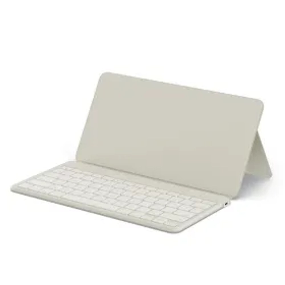 Bezdrátová klávesnice se stojánkem pro smartphone/tablet QWERTY Satechi Onthego sand