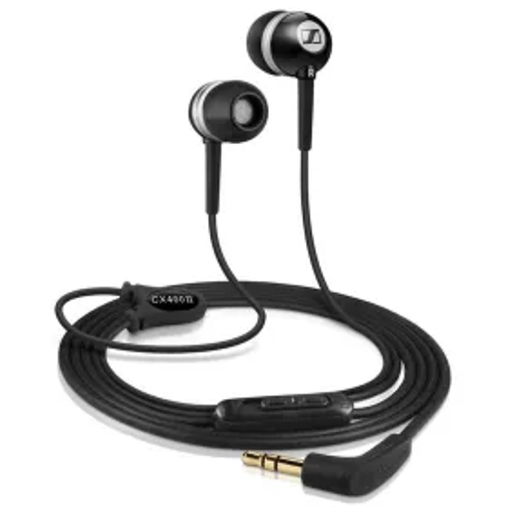 Drátová sluchátka Jack 3,5 mm Sennheiser CX 400-II Precision černá