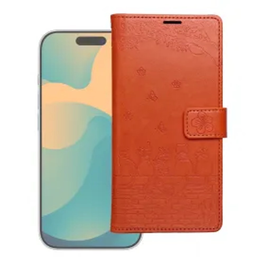 Flipové pouzdro pro Samsung A27 Mezzo Book cats brown
