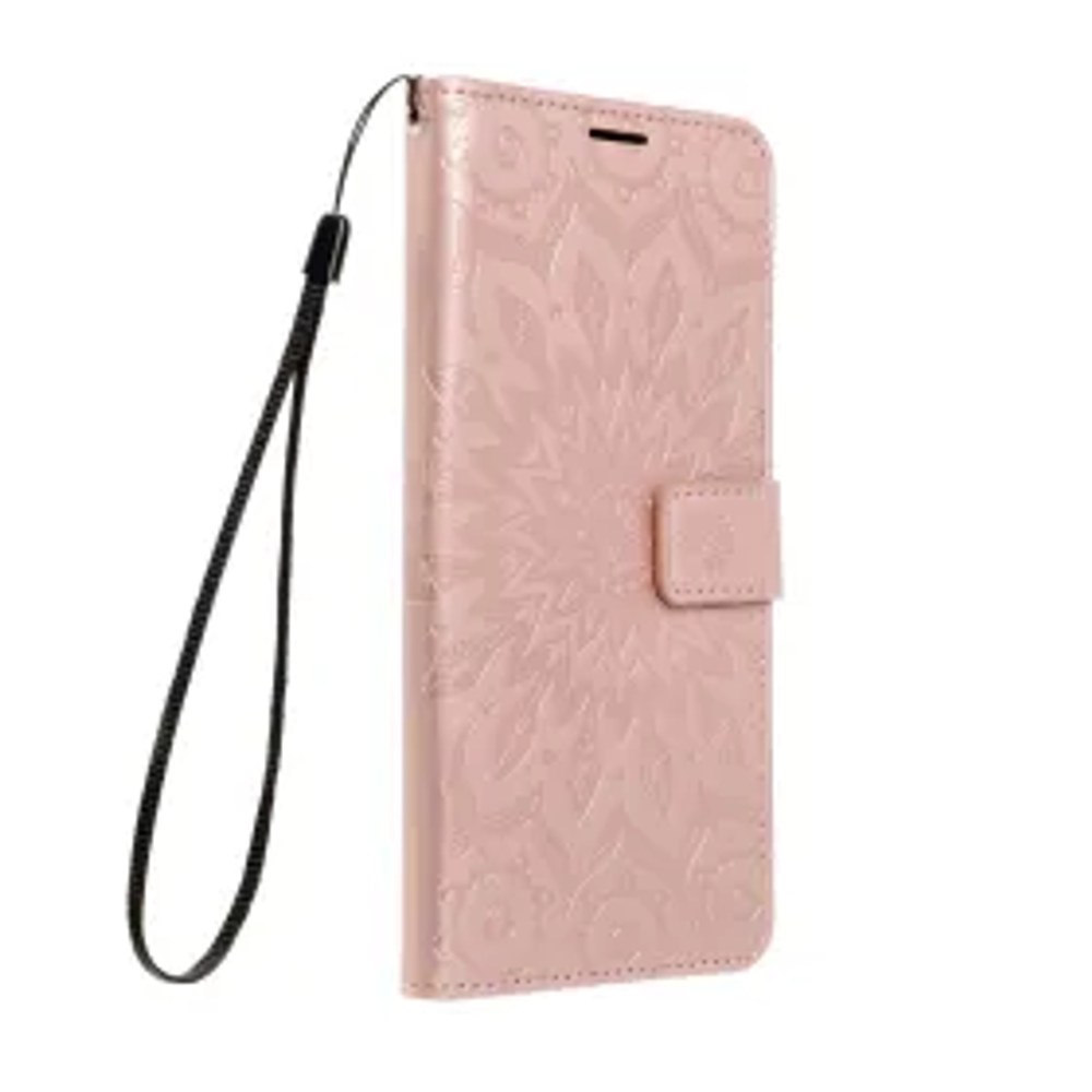 MEZZO Pouzdro typu kniha pro SAMSUNG A27 mandala rose gold