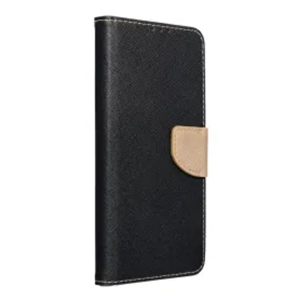 Flipové pouzdro pro Samsung A57 Fancy Book černé / zlaté