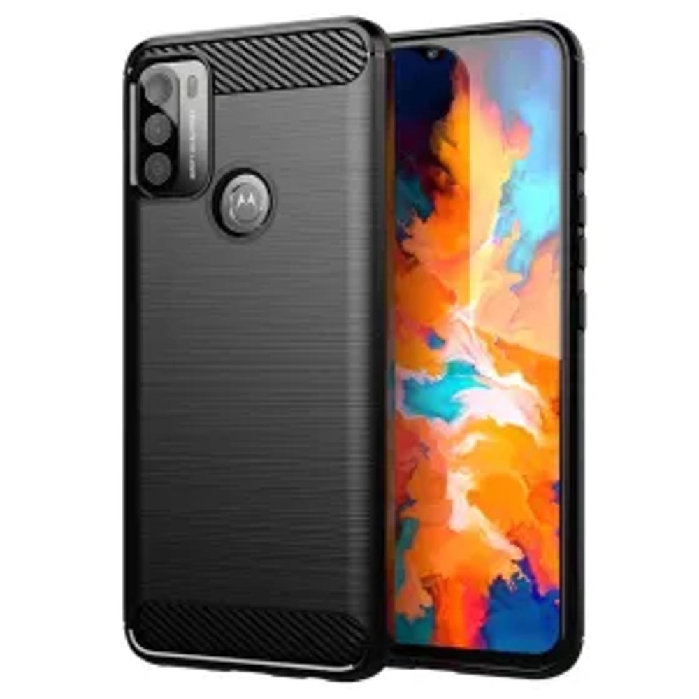 CARBON Pouzdro pro MOTOROLA G84 černé