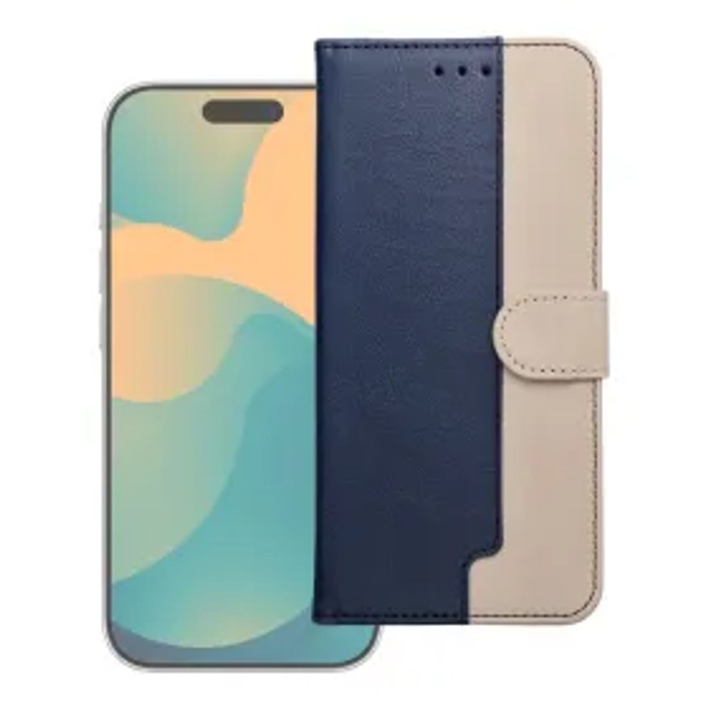 Flipové pouzdro pro Motorola G57 POWER Split Book navy and cream