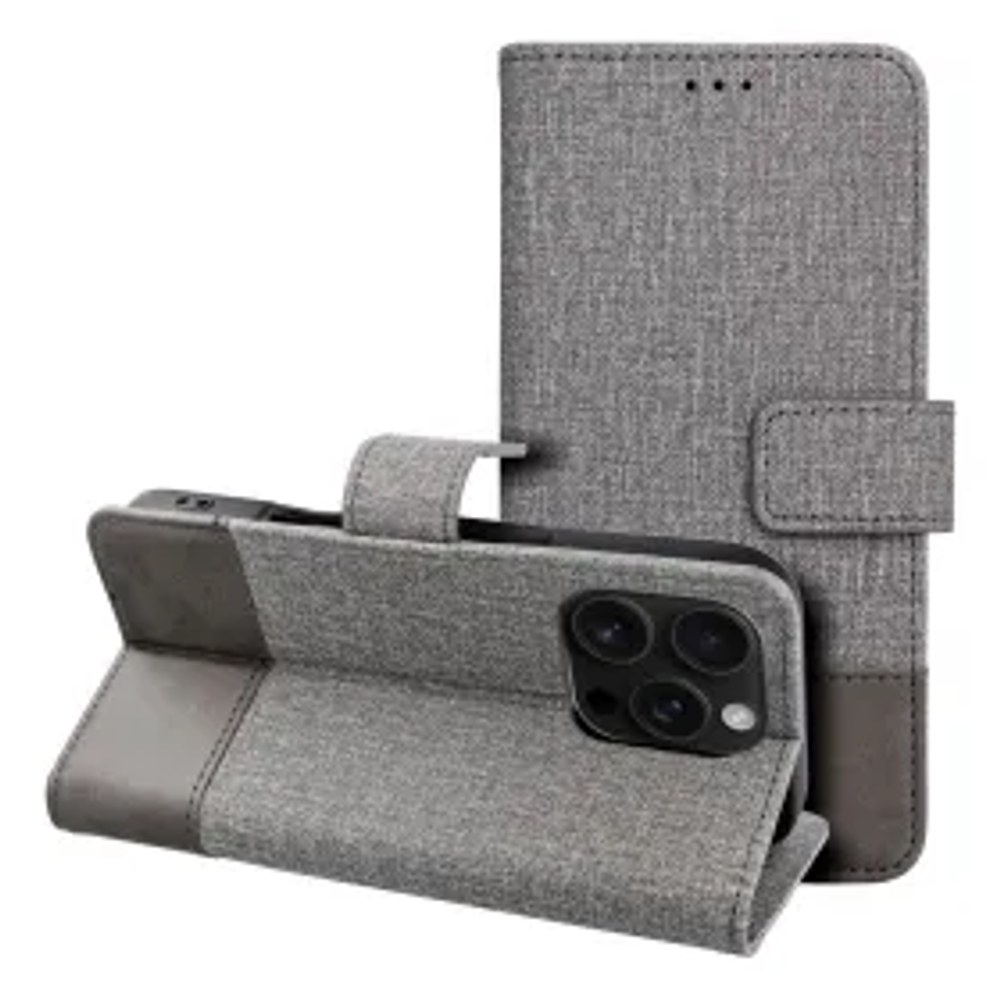 Flipové pouzdro pro Samsung A27 Gomma Book šedé