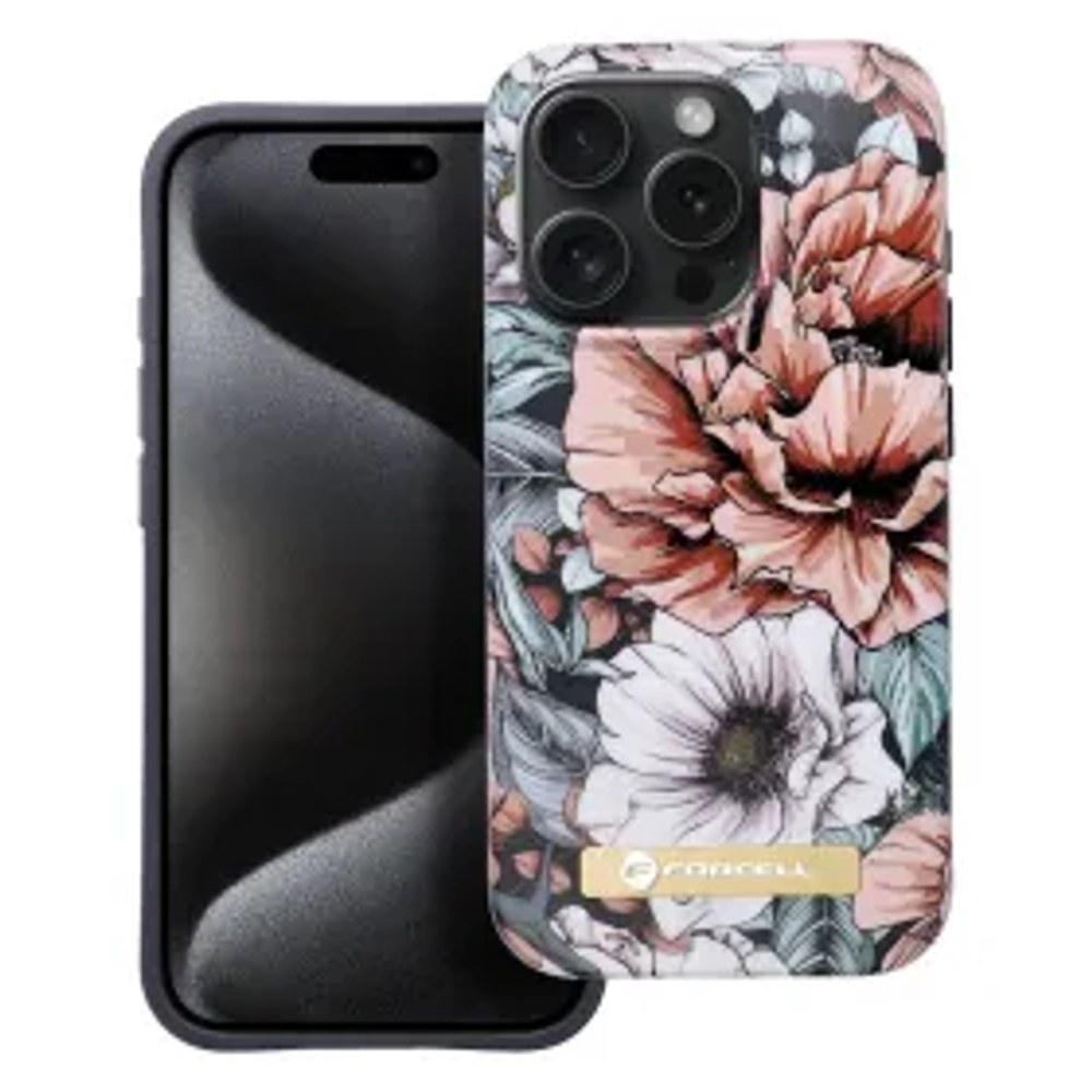 Pouzdro F-PROTECT Mirage kompatibilní s MagSafe pro IPHONE 15 PRO Bloom Bush