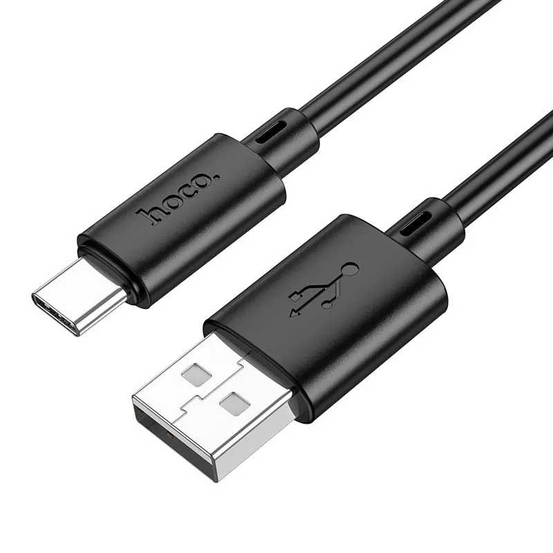 Kabel USB A na USB C Hoco 3A 2 m X88 černý
