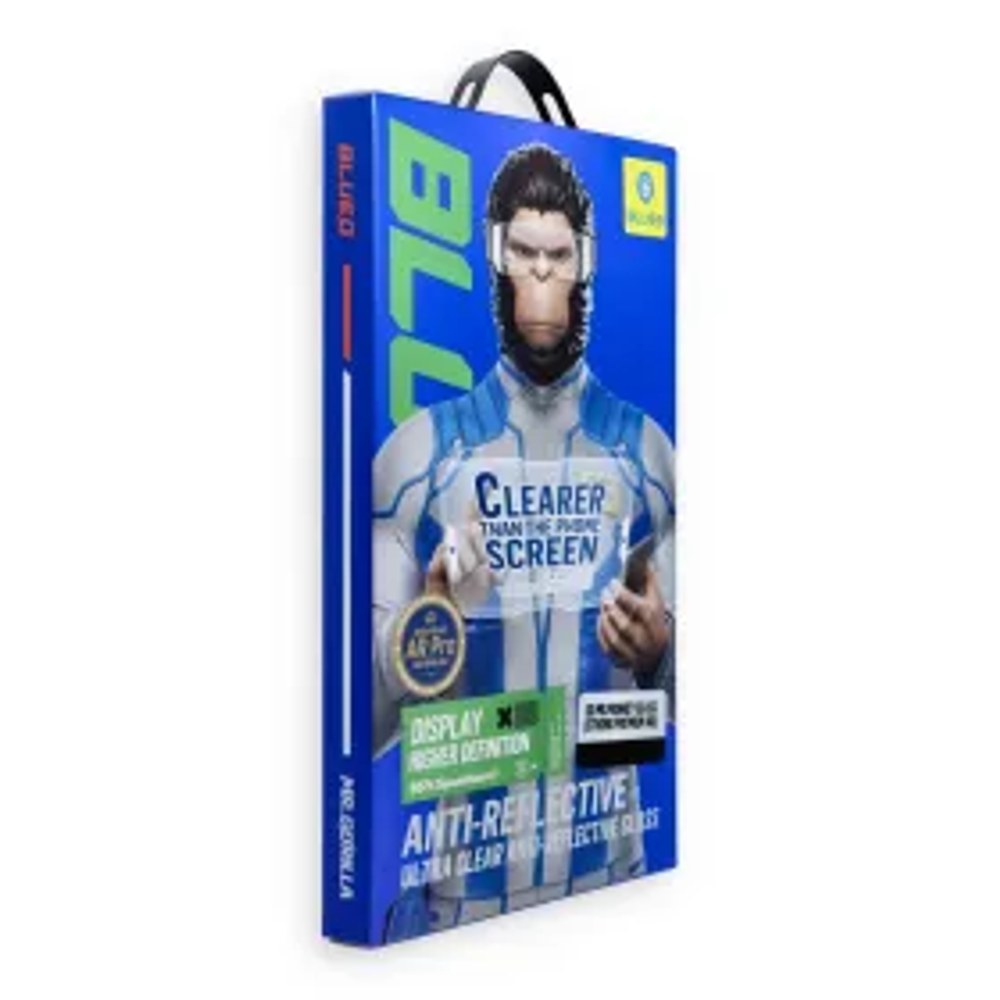 5D Mr. Monkey Glass – Apple iPhone 18 Pro Max, černá (Strong Premium Ultra Clear AR)