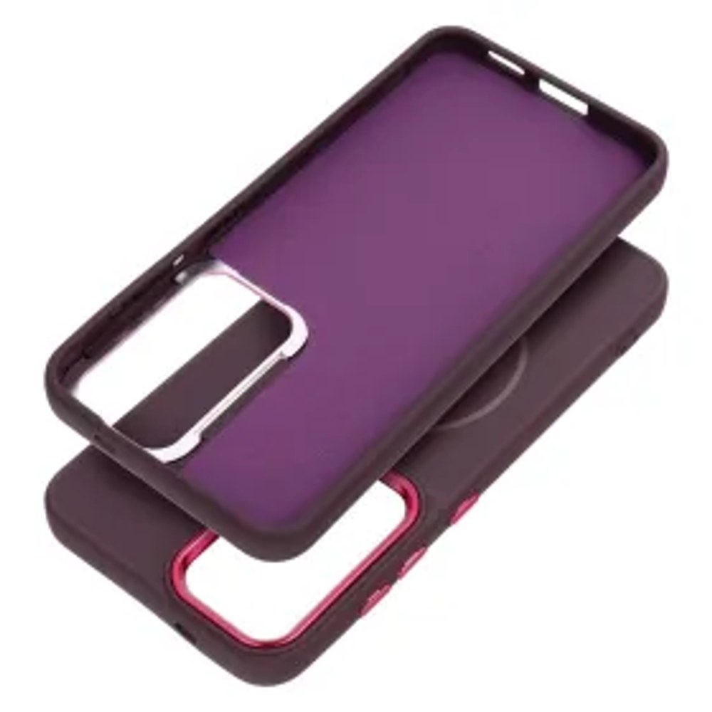 FRAME MAG COVER – pouzdro kompatibilní s MagSafe pro SAMSUNG S26 Plus, fialové