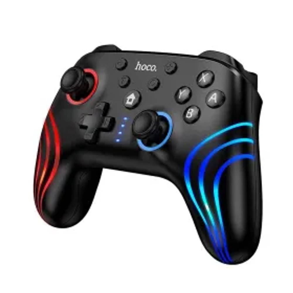Bezdrátový gamepad Hoco pro Nintendo Switch 1 / 2 / PC GA2 černý