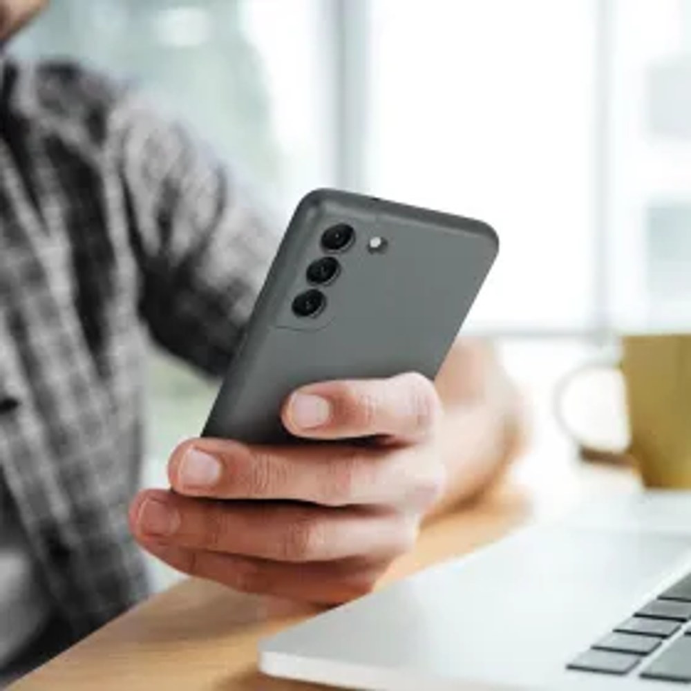 METALICKÉ pouzdro pro SAMSUNG A35 5G šedé