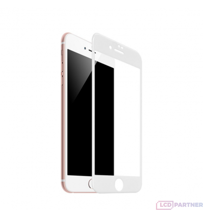 Hoco. Apple iPhone 7 Plus, 8 Plus Flash připevněte bílé tvrzené sklo HD