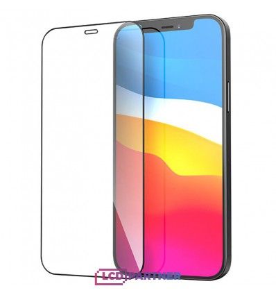 Hoco. Apple iPhone 12,12 Pro Anti-spy tvrzené sklo černé
