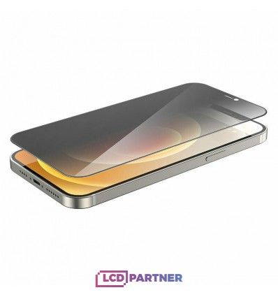 Hoco. Apple iPhone 12 mini Anti-spy tvrzené sklo černé