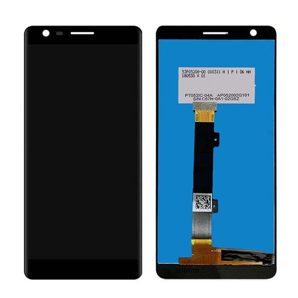 Nokia 3.1 Dotyková Deska + LCD Display Black